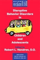 bokomslag Disruptive Behavior Disorders in Children and Adolescents