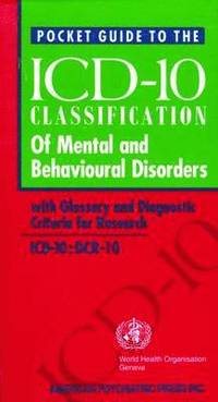 bokomslag Pocket Guide to the ICD-10 Classification of Mental and Behavioral Disorders