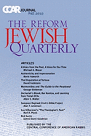 bokomslag Reform Jewish Quarterly, Fall 2010