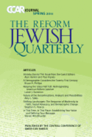 bokomslag CCAR Journal, The Reform Jewish Quarterly Spring 2011