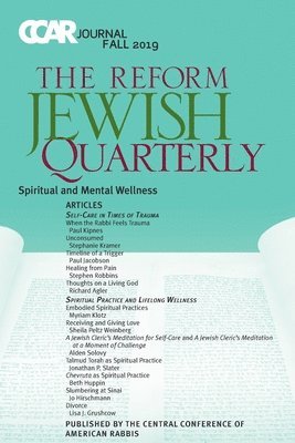 bokomslag CCAR Journal: The Reform Jewish Quarterly, Fall 2019, Spiritual & Mental Wellness: The Reform Jewish Quarterly