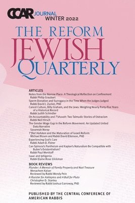 CCAR Journal: The Reform Jewish Quarterly, Winter 2022 1