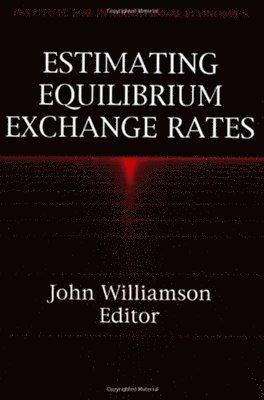 bokomslag Estimating Equilibrium Exchange Rates