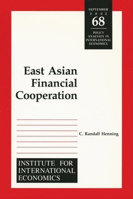 bokomslag East Asian Financial Cooperation