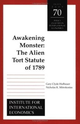 Awakening Monster - The Alien Tort Statute of 1789 1