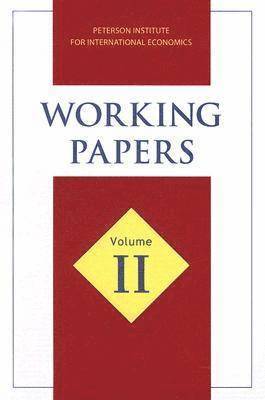 bokomslag Working Papers Volume II