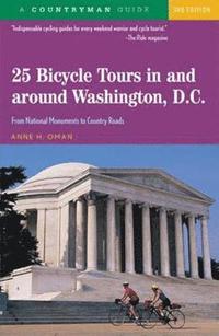 bokomslag 25 Bicycle Tours In and Around Washington, D. C.