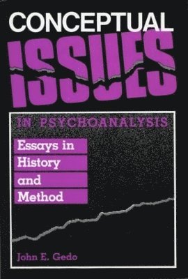 Conceptual Issues in Psychoanalysis 1