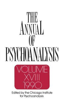 Jerome A. Winer - Annual of Psychoanalysis, V. 18, Inbunden