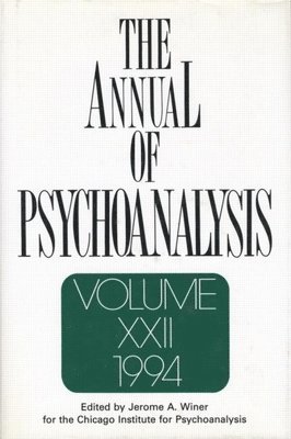 bokomslag The Annual of Psychoanalysis, V. 22