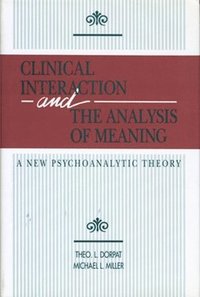 bokomslag Clinical Interaction and the Analysis of Meaning