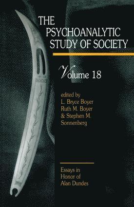 The Psychoanalytic Study of Society, V. 18 1