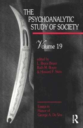 L. Bryce Boyer, Ruth M. Boyer, Howard F. Stein - Psychoanalytic Study of Society, V. 19, Inbunden