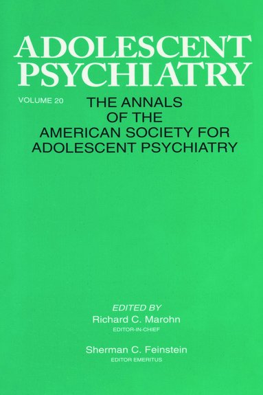 bokomslag Adolescent Psychiatry, V. 20