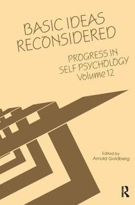 Progress in Self Psychology, V. 12 1