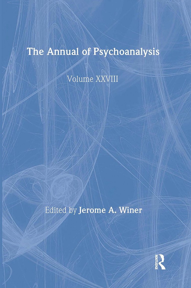 Jerome A. Winer - Annual of Psychoanalysis, V. 28, Inbunden
