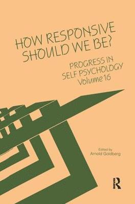 bokomslag Progress in Self Psychology, V. 16