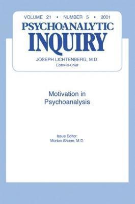 Motivation and Psychoanalysis 1