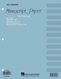 bokomslag Manuscript Paper (Deluxe Pad)(Blue Cover)
