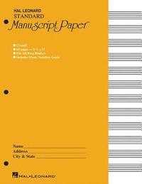 bokomslag Standard Manuscript Paper ( Yellow Cover)