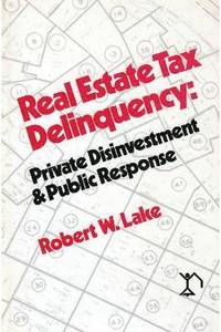 bokomslag Real Estate Tax Delinquency