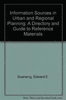 Information Sources in Urban and Regional Planning 1