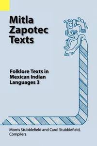 bokomslag Mitla Zapotec Texts