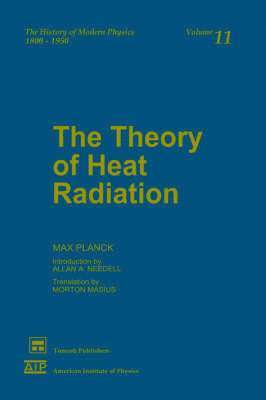 bokomslag The Theory of Heat Radiation