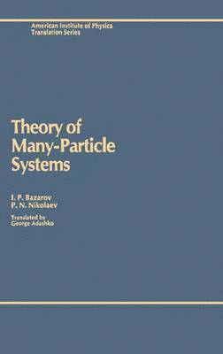 Theory of Many-Particle Systems 1