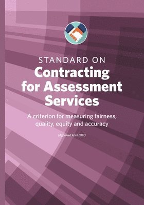 Joe Guy, Jeff Tompkins, Bryan Williams - Standard on Contracting for Assessment Services, Häftad