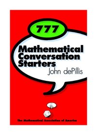 bokomslag 777 Mathematical Conversation Starters