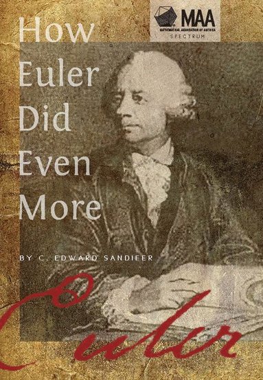 bokomslag How Euler Did Even More