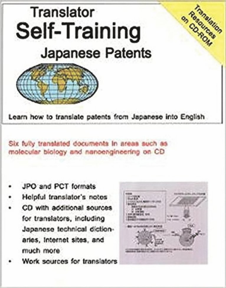 Morry Sofer - Translator Self Training Japanese Patents, Häftad