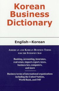 bokomslag Korean Business Dictionary