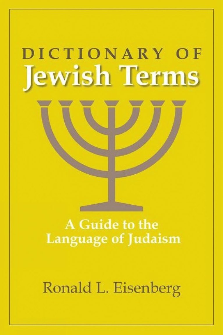 Dictionary of Jewish Terms 1