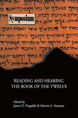 Reading and Hearing the Book of the Twelve 1