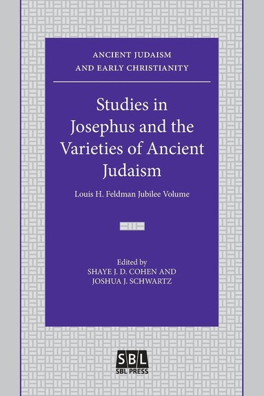 bokomslag Studies in Josephus and the Varieties of Ancient Judaism