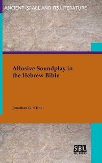 bokomslag Allusive Soundplay in the Hebrew Bible