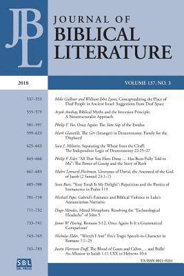Adele Reinhartz - Journal of Biblical Literature 137.3 (2018), Häftad