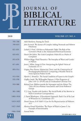 Adele Reinhartz - Journal of Biblical Literature 137.4 (2018), Häftad
