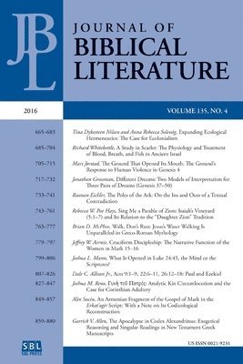 bokomslag Journal of Biblical Literature 135.4 (2016)