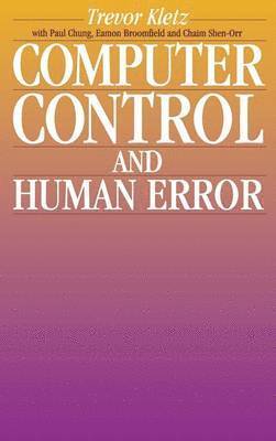 bokomslag Computer Control and Human Error