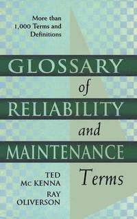 bokomslag Glossary of Reliability and Maintenance Terms