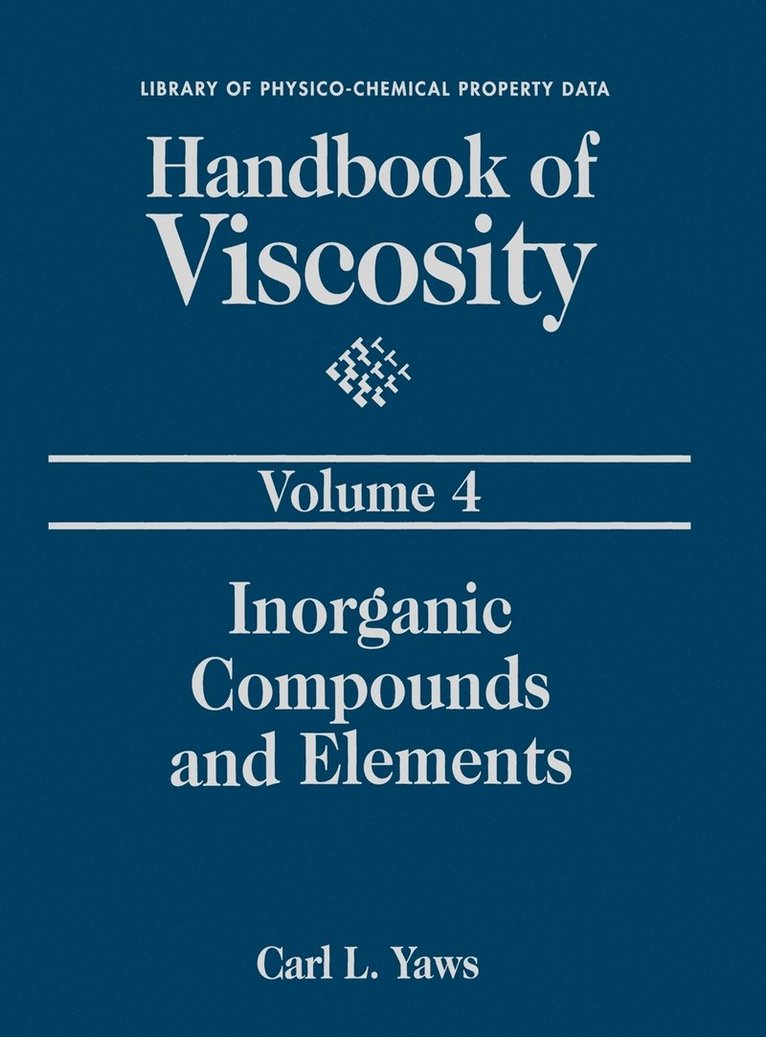 Handbook of Viscosity: Volume 4 1