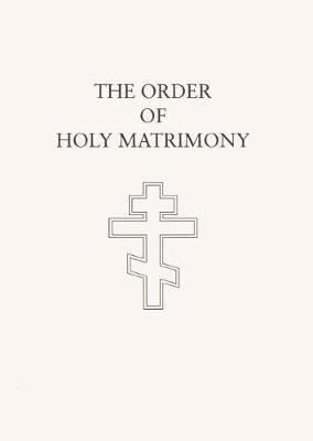 The Order of Holy Matrimony 1