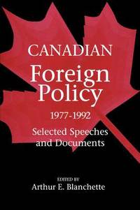 bokomslag Canadian Foreign Policy, 1977-1992