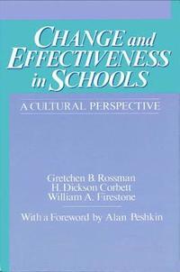 bokomslag Change and Effectiveness in Schools