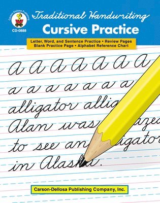 bokomslag Traditional Handwriting: Cursive Practice, Grades 2 - 5