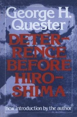 Deterrence Before Hiroshima 1