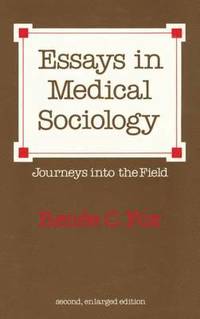 bokomslag Essays in Medical Sociology